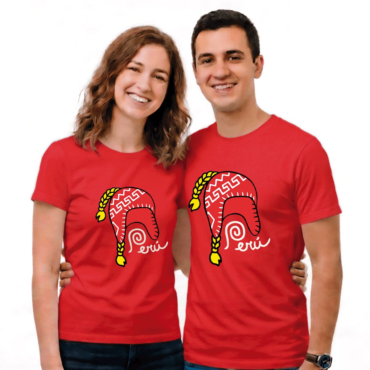 NACIONAL - Polo Cuello Redondo Algodon - Modelo P003 CHULLO PERU