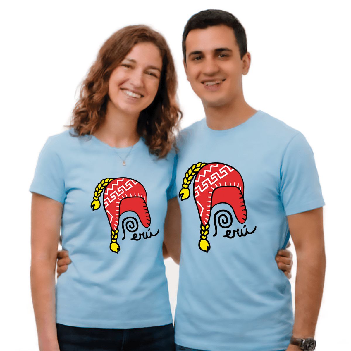 NACIONAL - Polo Cuello Redondo Algodon - Modelo P003 CHULLO PERU