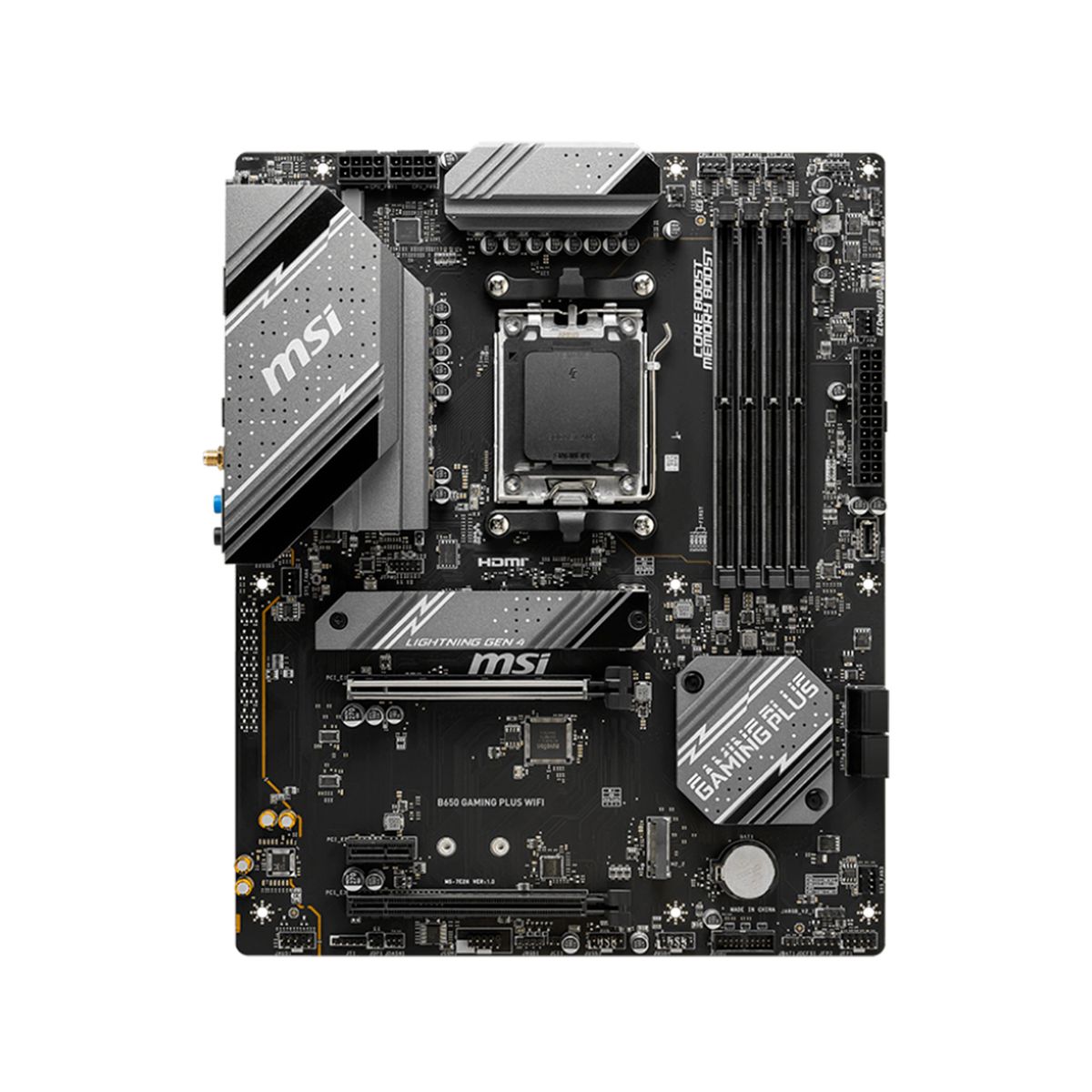 MSI - MOTHERBOARD MSI CHIPSET AMD B650 AM5 ATX P-N B650 GAMING PLUS WIFI