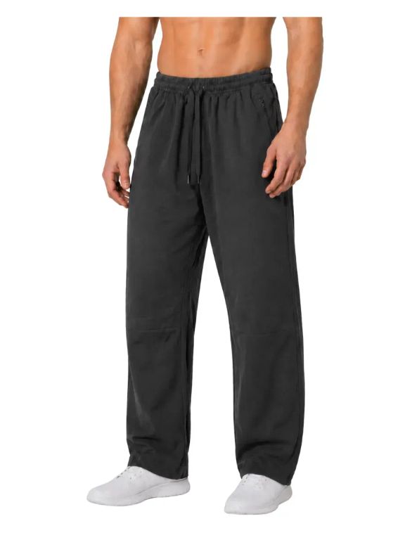 Pantalón Deportivo Hombre Plomo Rata Tela Nova con Malla Interna ENKI ...