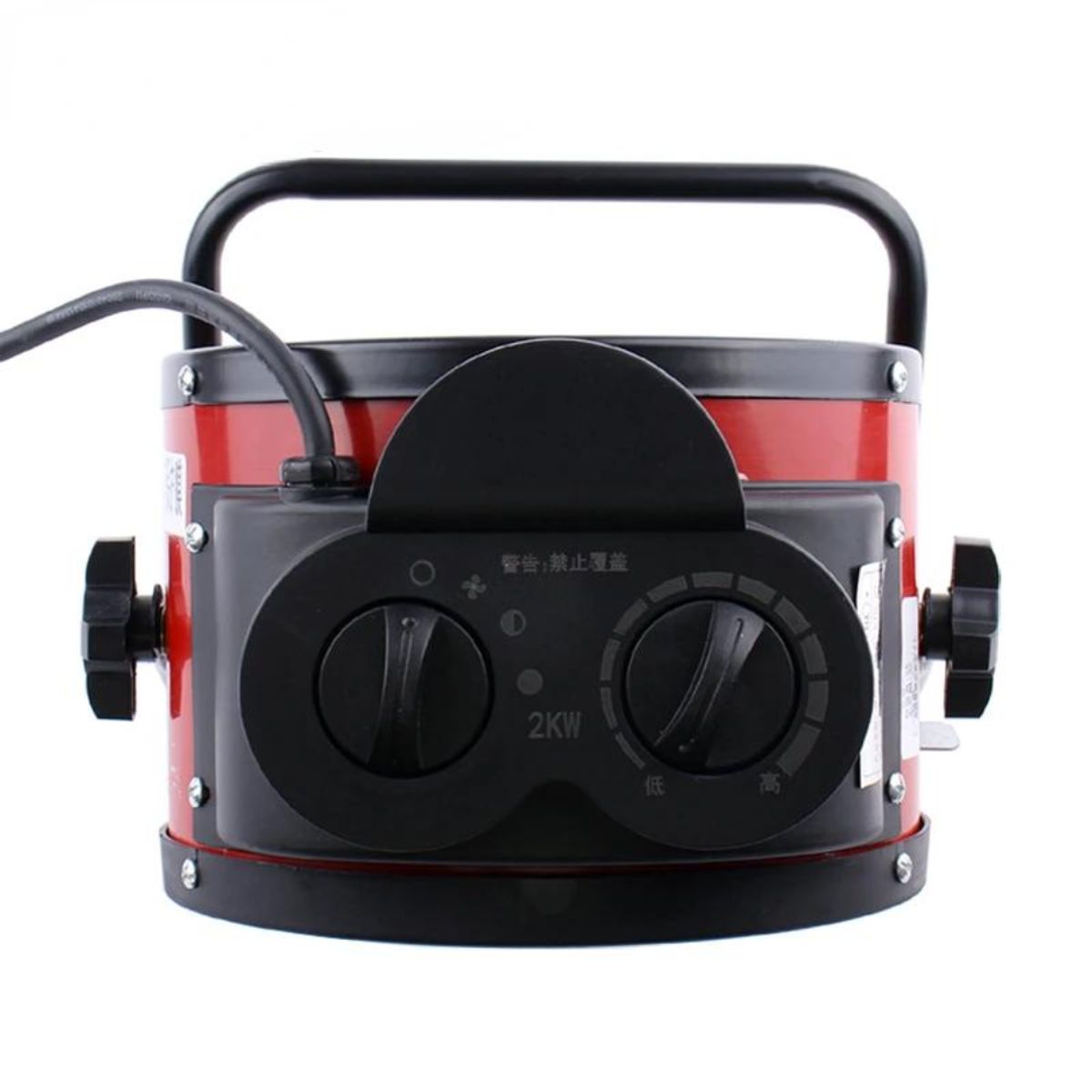 GENERICO - CALEFACTOR CERÁMICO ELÉCTRICO 2000W METÁLICO