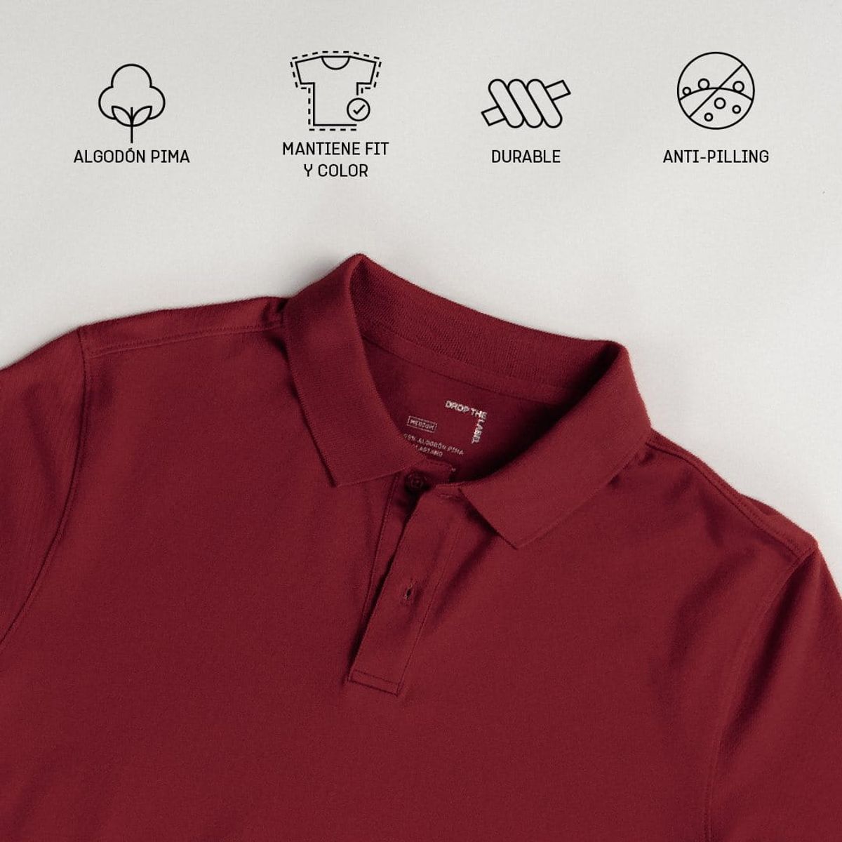 DROP THE LABEL - Polo con Cuello