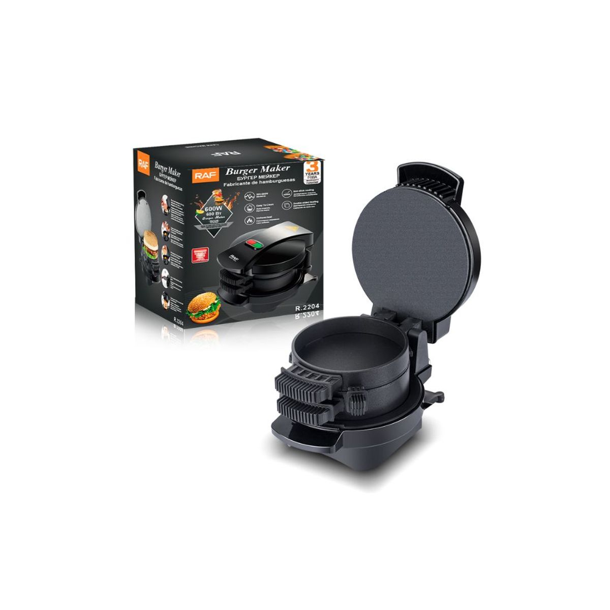 GENERICO - MÁQUINA PARA HACER HAMBURGUESAS