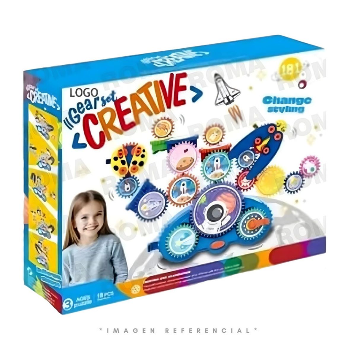 GENERICO - SET CREATIVE ENGRANAJE
