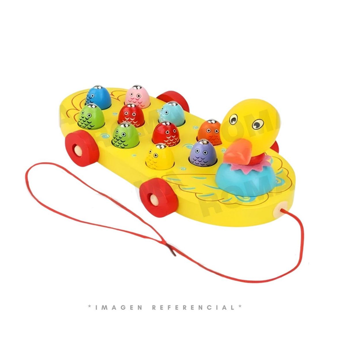 GENERICO - JUEGO DIDÁCTICO PATO CON PESCA