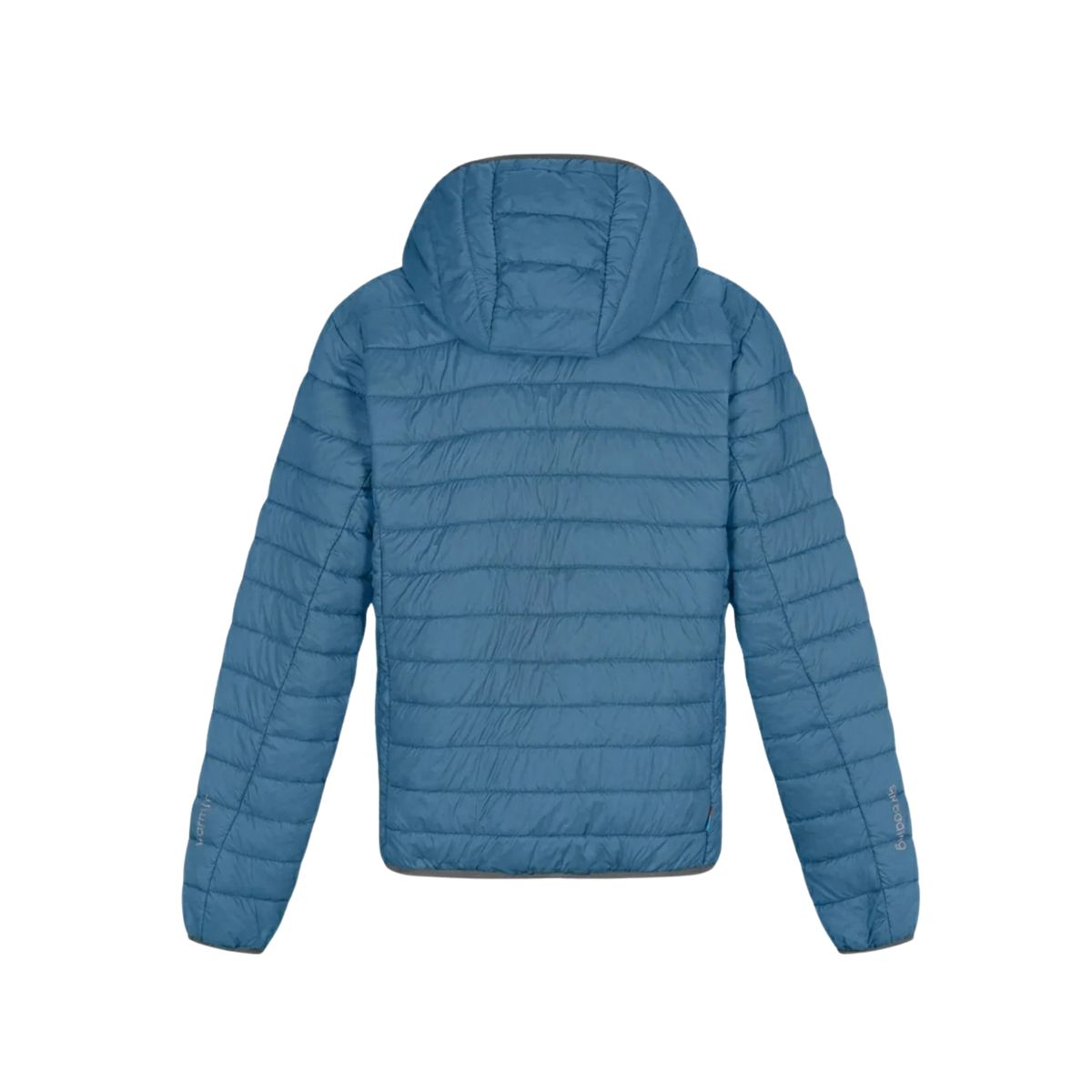 HOSEG - CASACA ALPAFILL HOODED LIGHT PUFFER ANDEAN TEAL MUJER