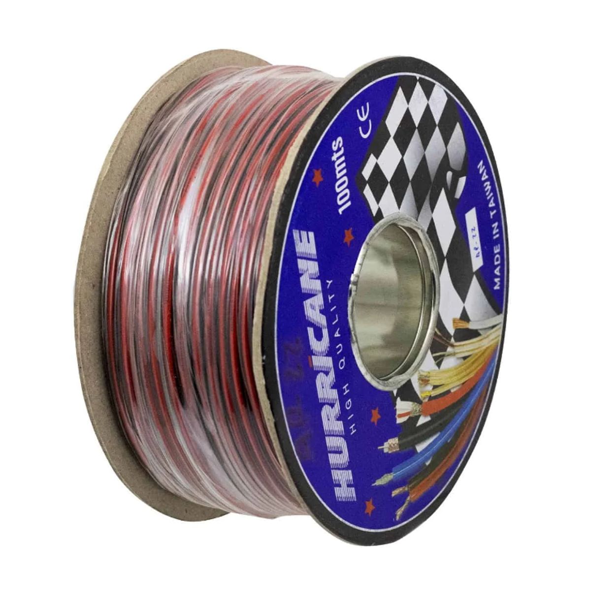 HURRICANE - Cable Mellizo RN 22AWG 100Mts AP-22-RLL HURRICANE