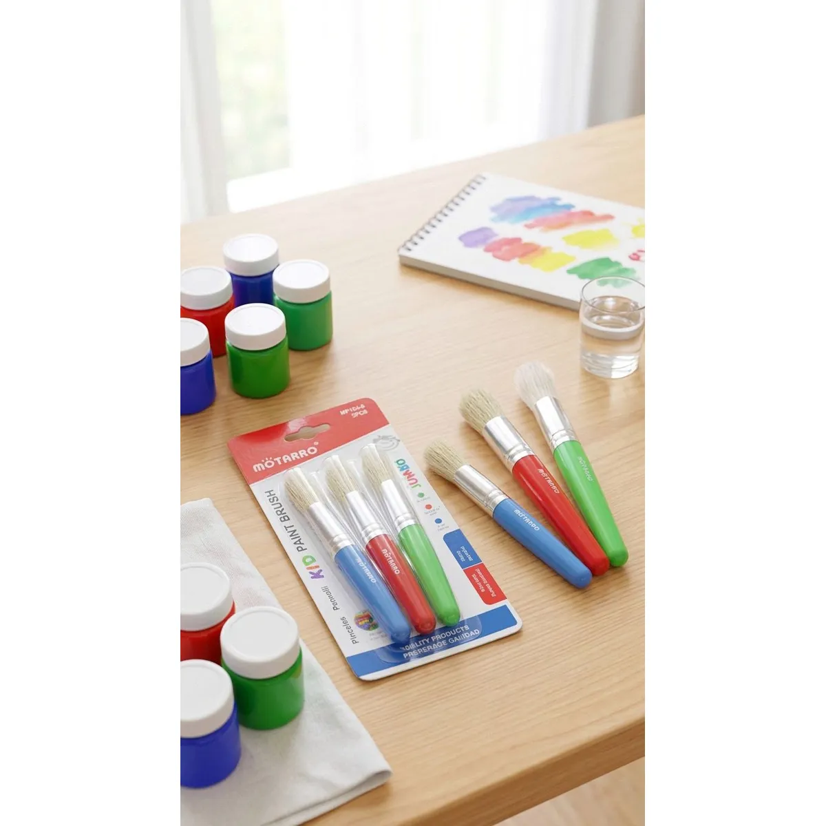GENERICO - PINCELES PARA NIÑOS SET DE 3