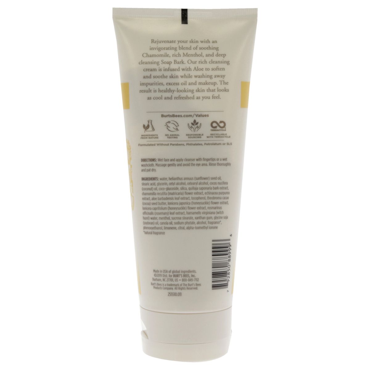 BURTS BEES - Soap Bark & Chamomile Deep Cleansing Cream by Burts Bees for Unisex - 6 oz Soap