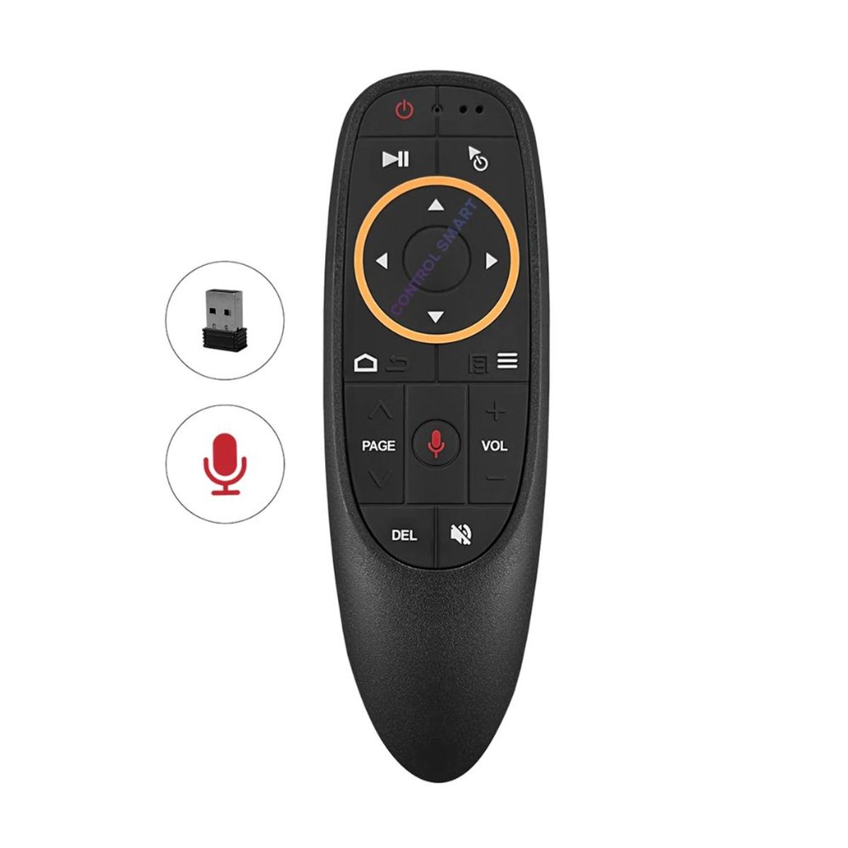 GENERICO - Control Remoto para Smart TV  Negro