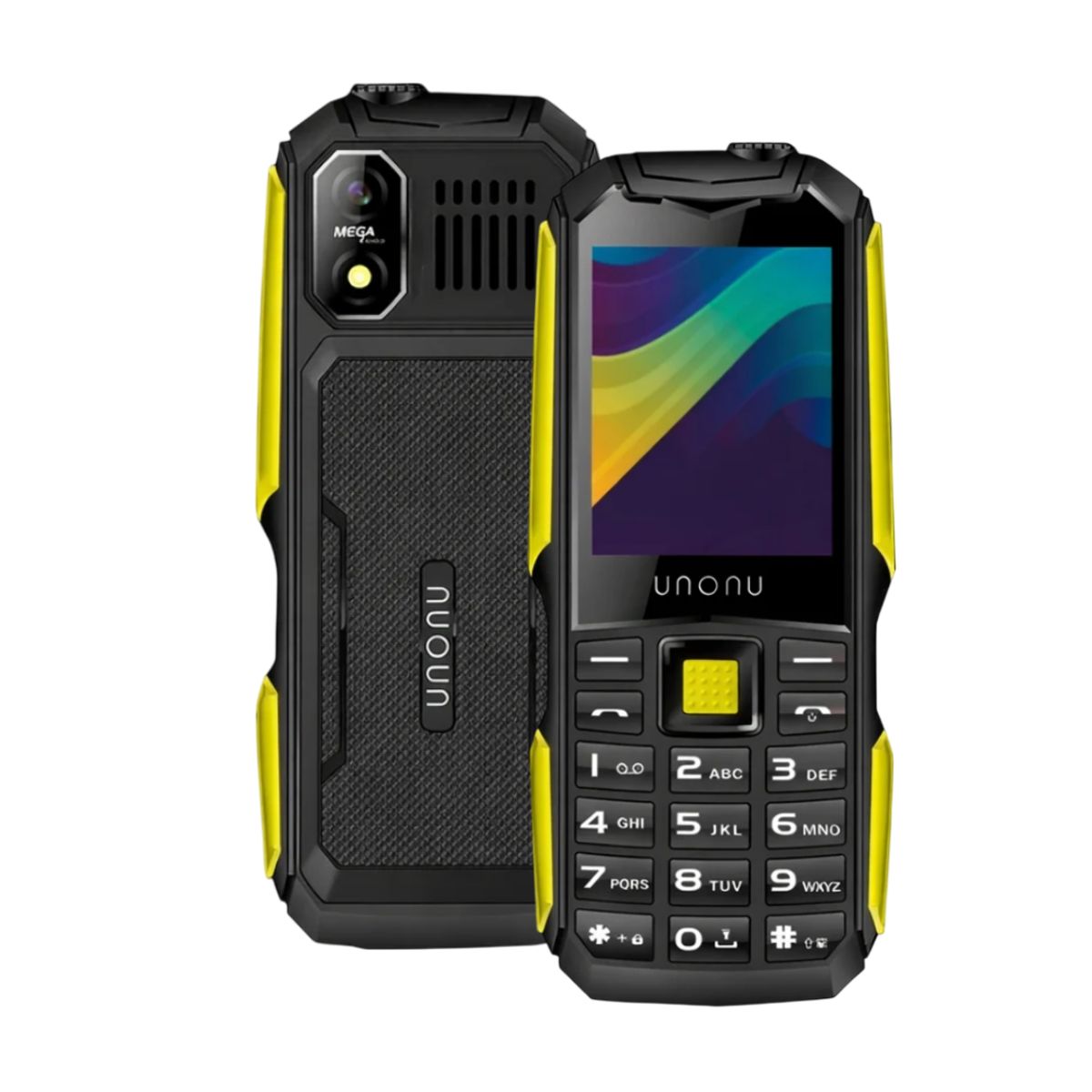 UNONU - CELULAR BASICO UNONU UR5L 4G DUAL SIM - AMARILLO