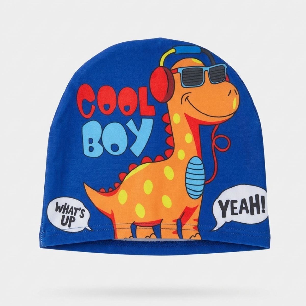 KAST PE - Gorro Natación Cool Boy Azul: para niños de 9 - 12 meses (40 cm)