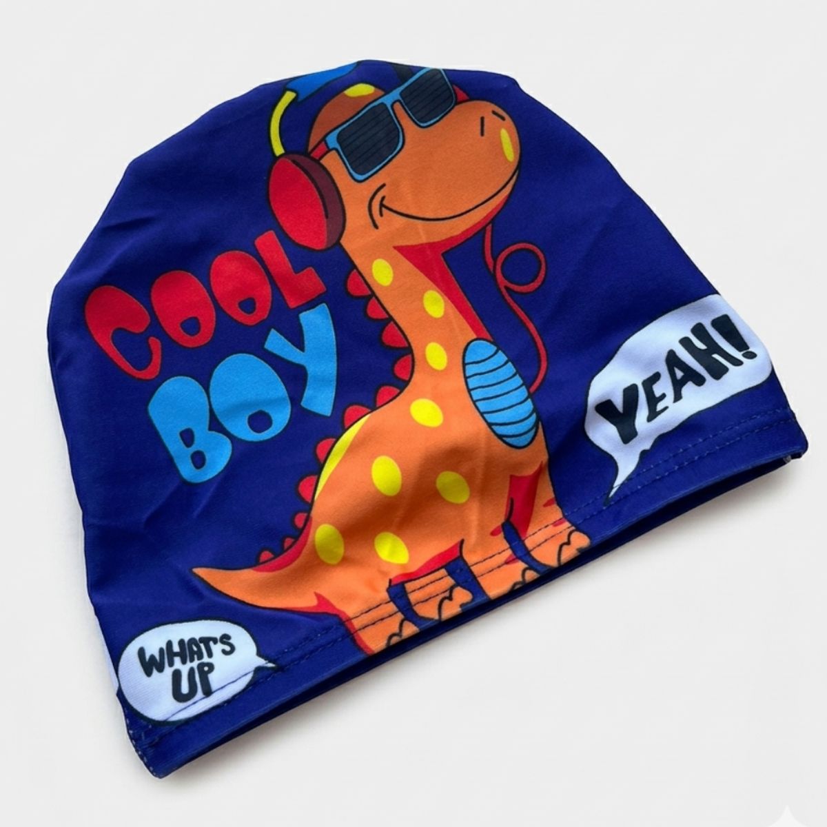 KAST PE - Gorro Natación Cool Boy Azul: para niños de 9 - 12 meses (40 cm)