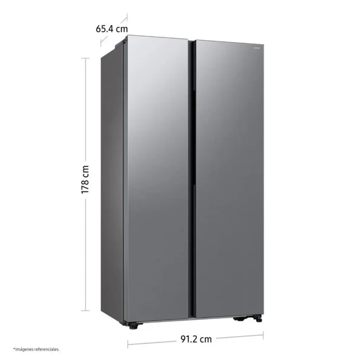 SAMSUNG - Refrigeradora Samsung 564LT All Around Cooling RS57DG4000M9PE Plata