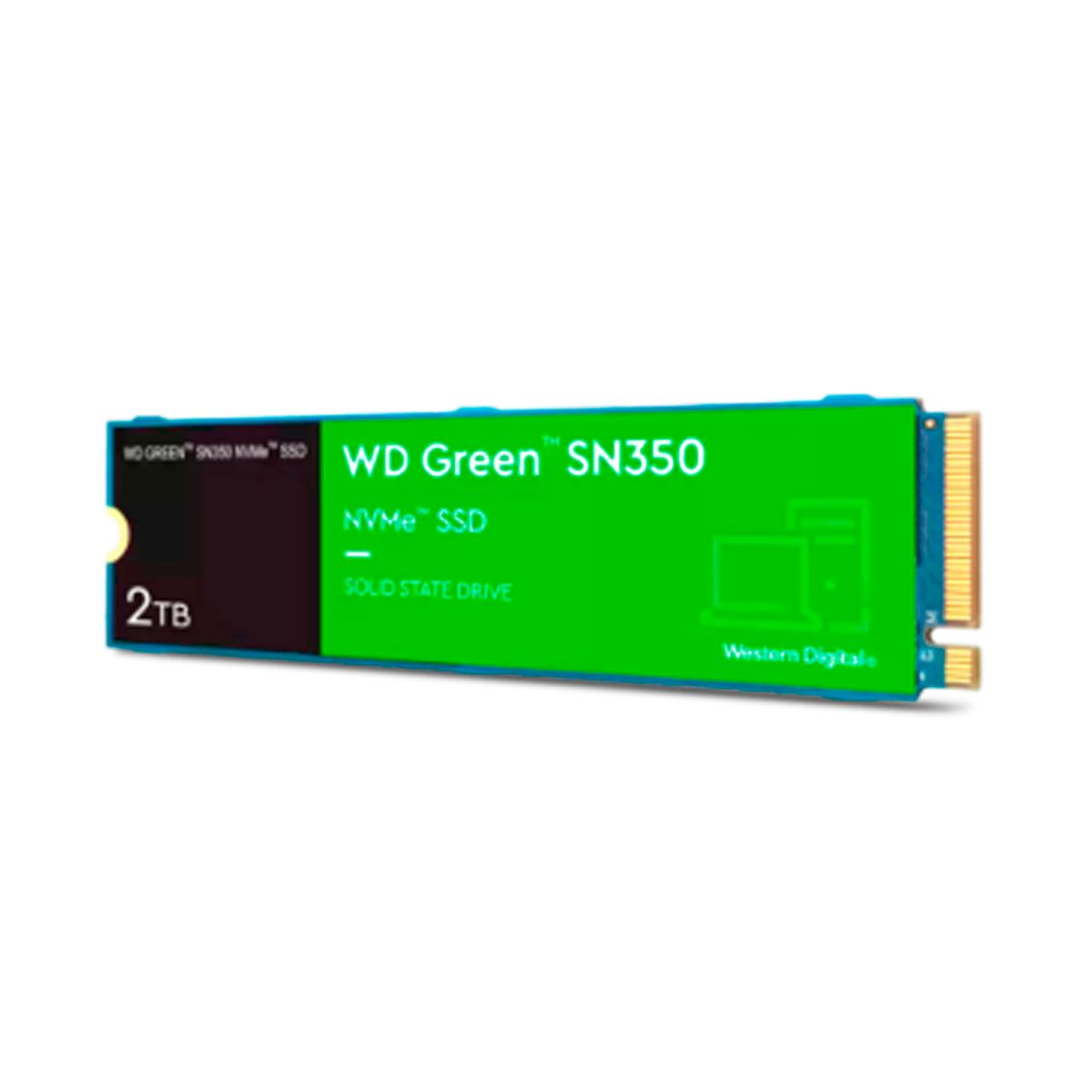 WESTERN DIGITAL - SSD WESTERN DIGITAL GREEN SN350 NVME 2TB M.2 2280 P-N WDS200T3G0C