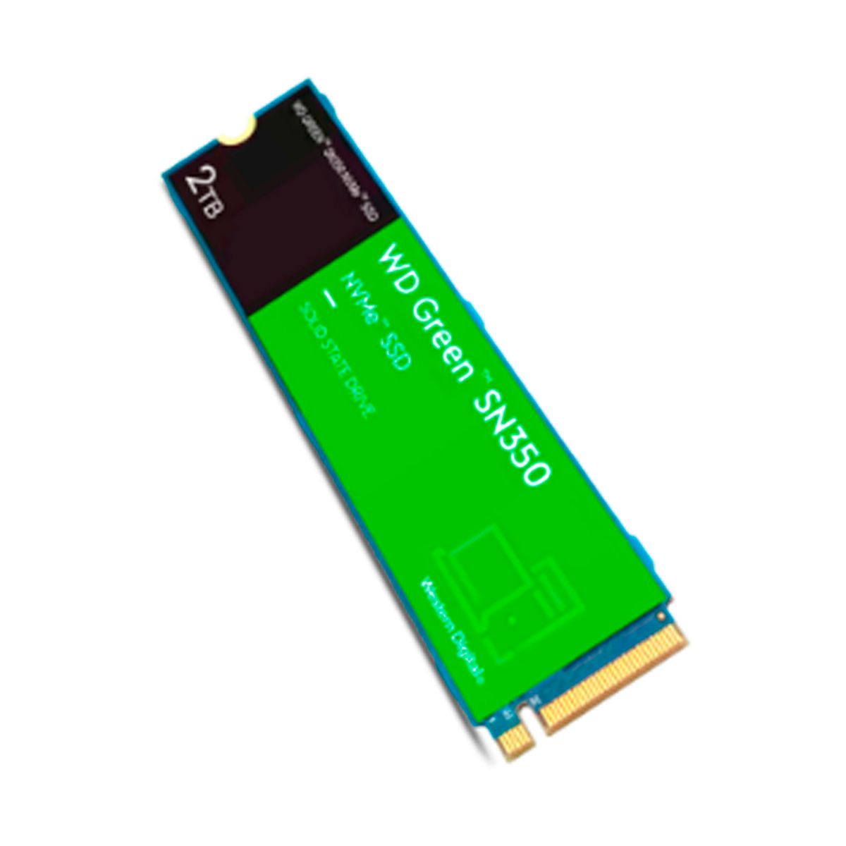 WESTERN DIGITAL - SSD WESTERN DIGITAL GREEN SN350 NVME 2TB M.2 2280 P-N WDS200T3G0C