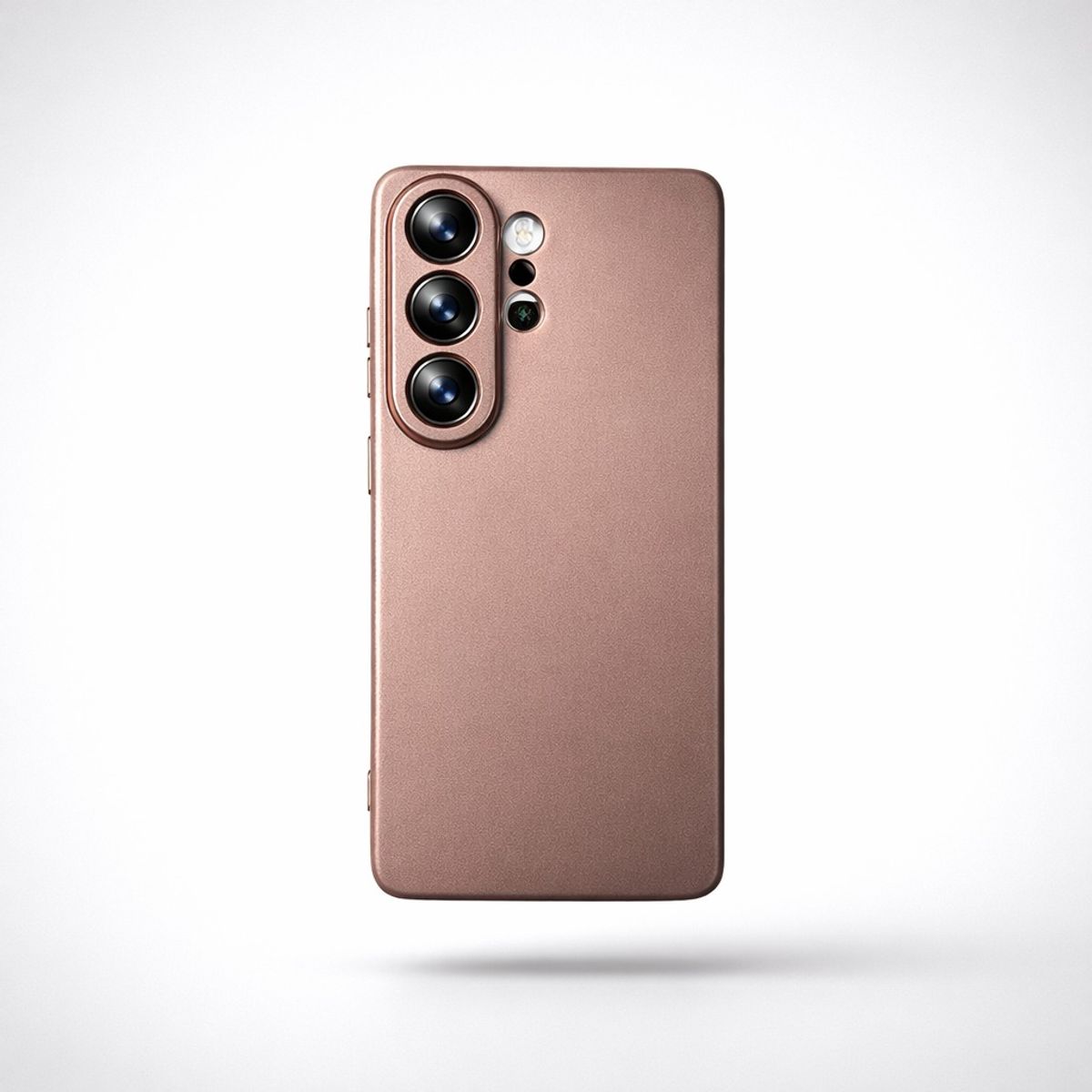 GENERICO - Case Silicona para Samsung S26 - Rosa Gold