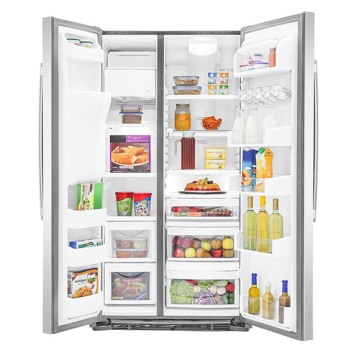 GENERAL ELECTRIC - Refrigeradora Side by Side 651 lt PSMN3FFBFBN Negro