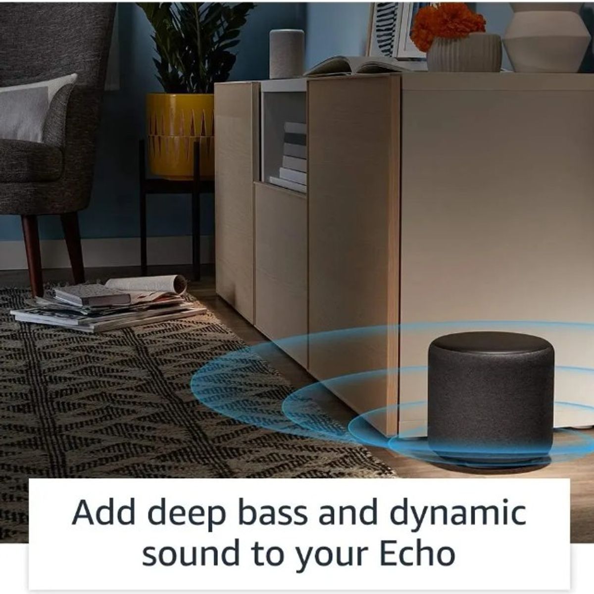 AMAZON - Echo Sub Potente Subwoofer Para Dispositivos Echo