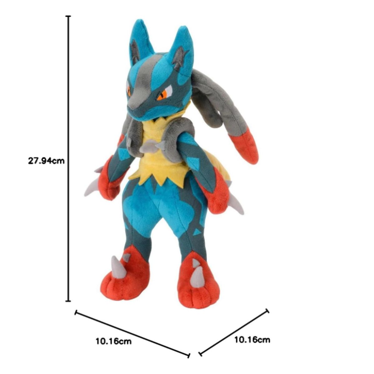 BANPRESTO - Peluche Pokémon Mega Lucario Original