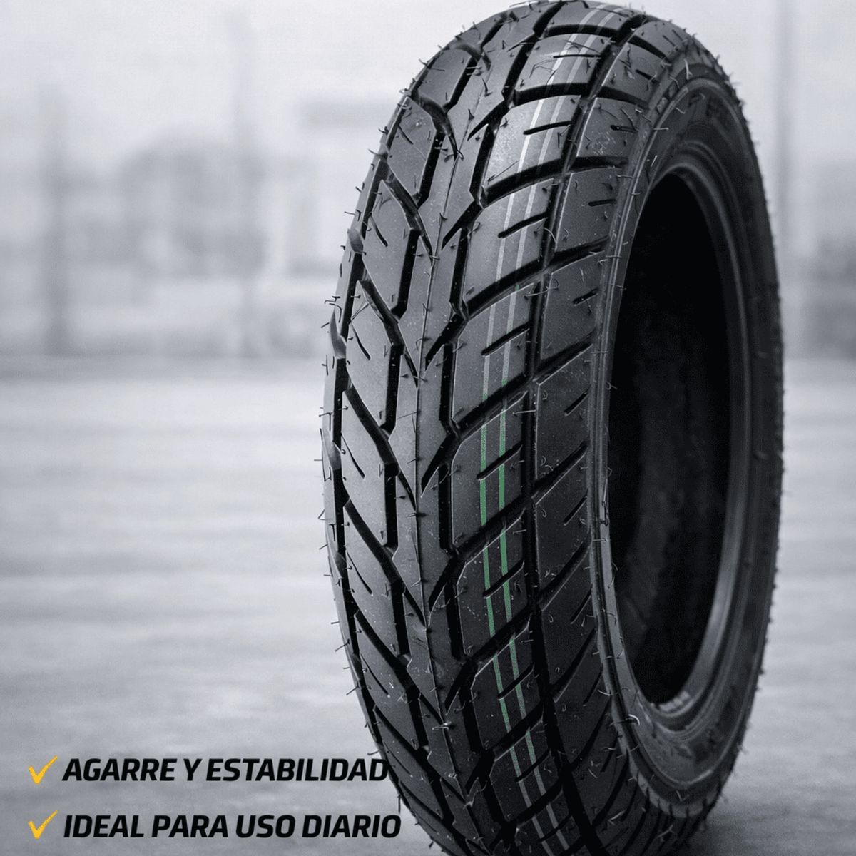GENERICO - Llanta Moto 110-90-10 Tsk MIXTA Para Honda Navi Uso Sin Camara