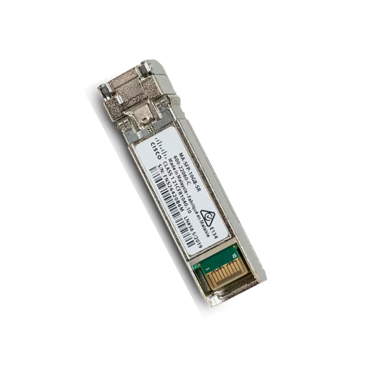 GENERAL - TRANSCEPTOR MERAKI 10GBASE-SR SFP MULTIMODO GRIS PN MA-SFP-10GB-SR