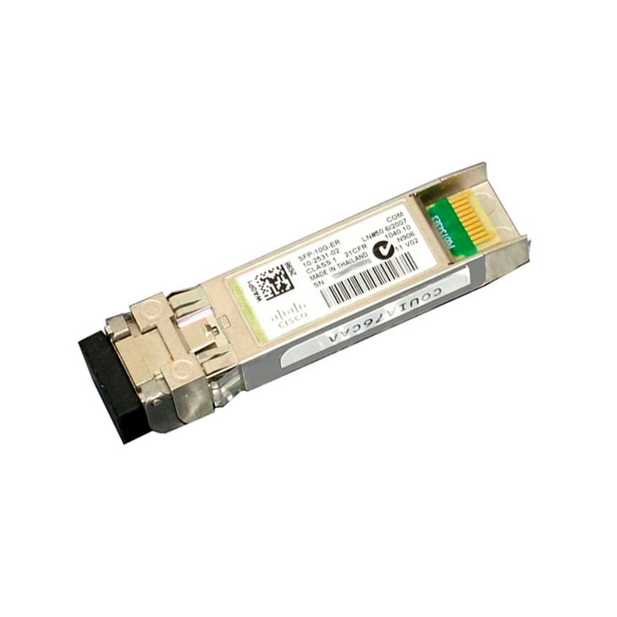 CISCO - TRANSCEPTOR CISCO 10G BASE-ER SFP 40 KM P-N SFP-10G-ER