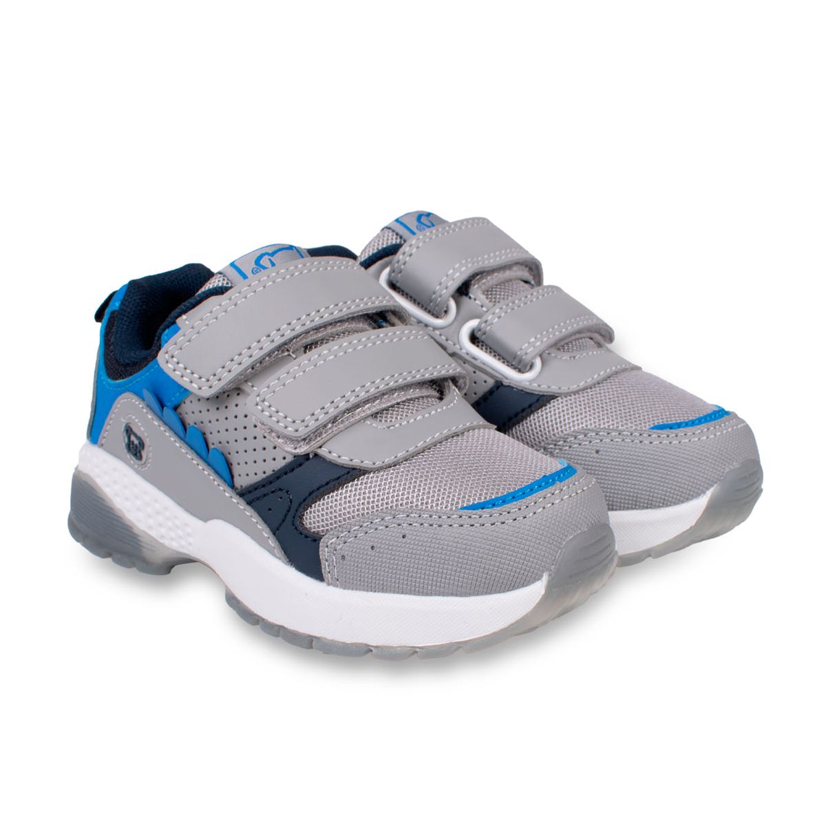 Pillin - Zapatillas Bebé Niño Gris TALLA 22 PZD702-26GRI22