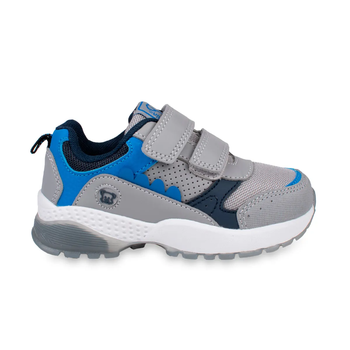 Pillin - Zapatillas Bebé Niño Gris TALLA 22 PZD702-26GRI22