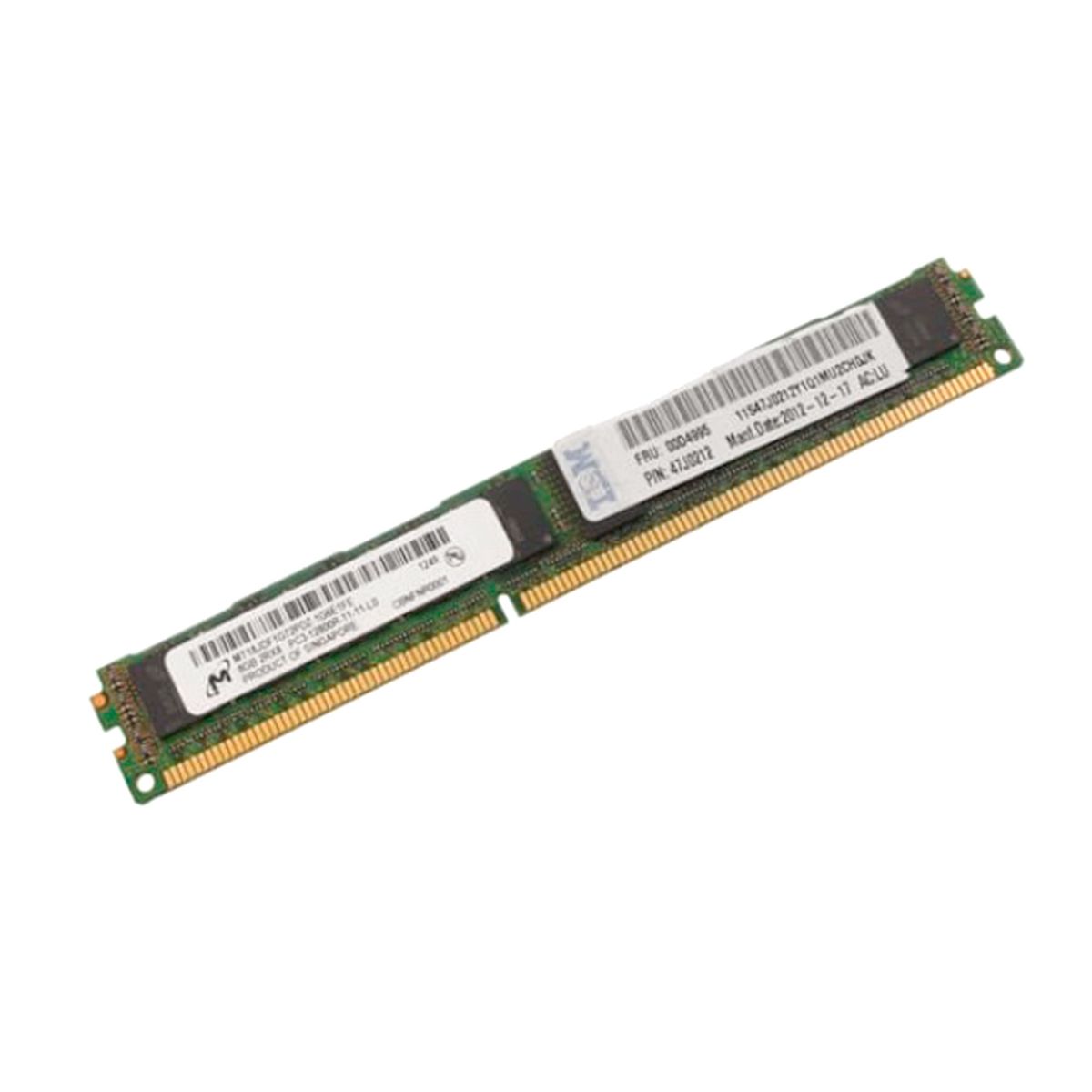 GENERAL - MEMORIA IBM DDR3 PC3-12800R RDIMM DE 8 GB PN 00D4993 00D4995 47J0212