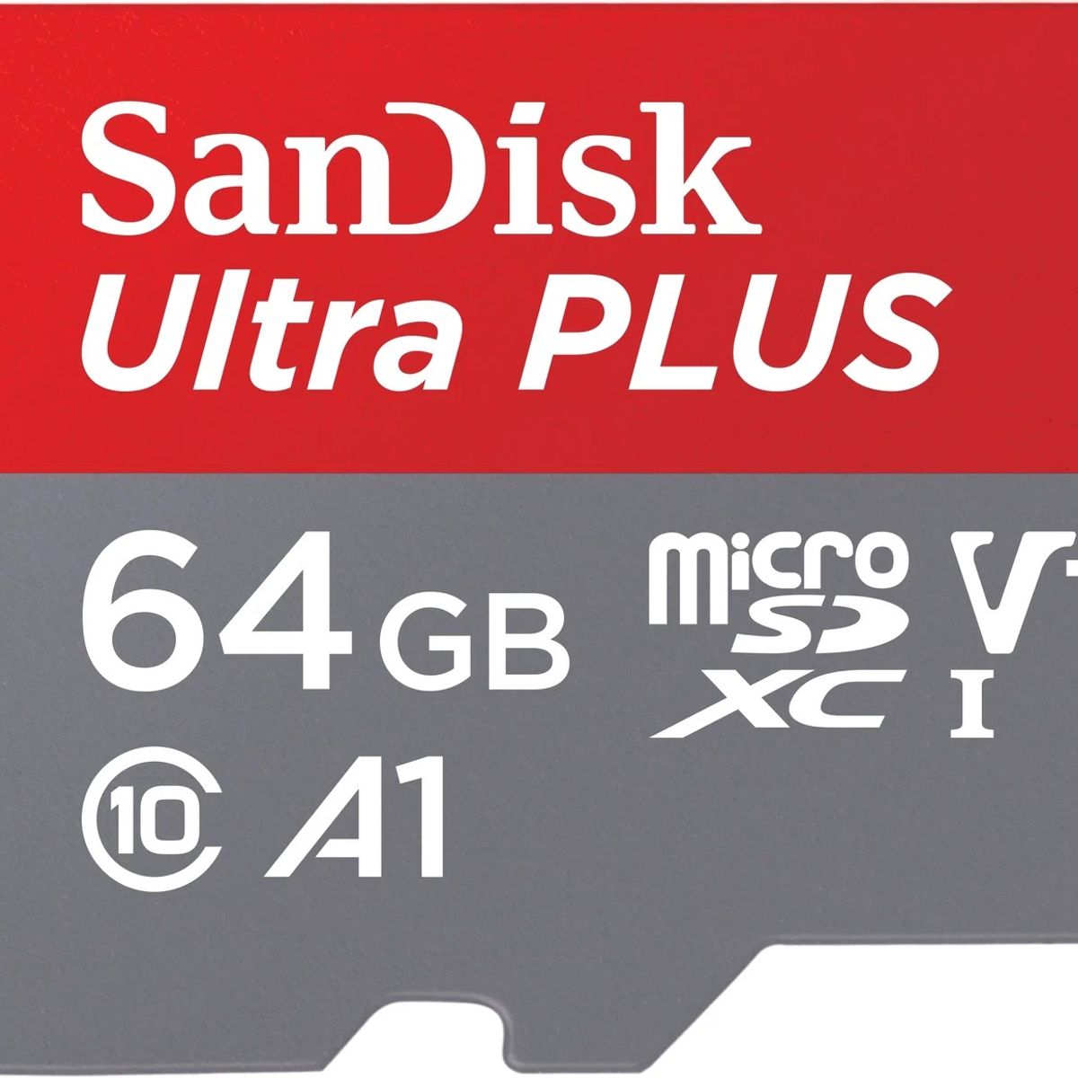 SANDISK - Tarjeta MicroSD Sandisk SDSQUB3-064G-AWCMA Ultra Plus 64 GB