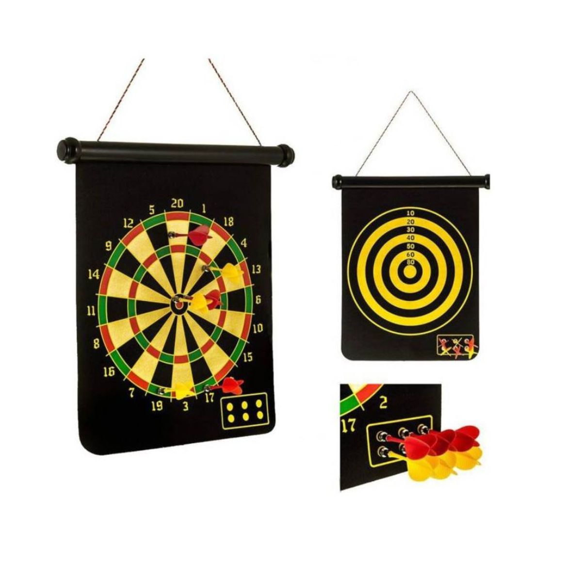 GENERICO - Lanza Dardo Magnético Tiro al Blanco 37 X 44.5cm