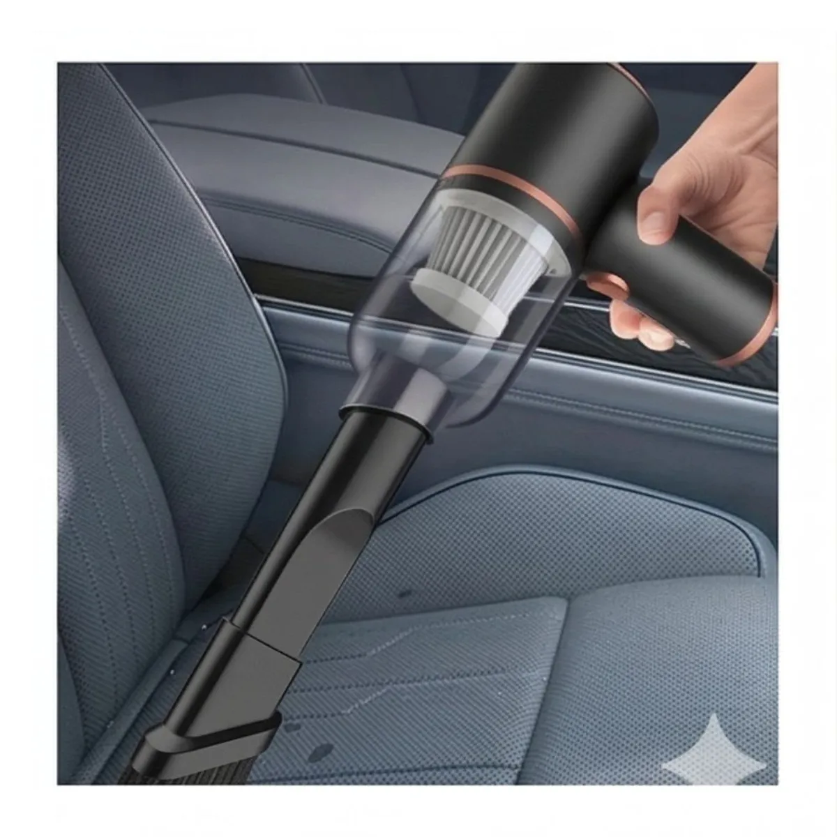 GENERICO - Mini Aspiradora Portátil 3 en 1 para el Auto