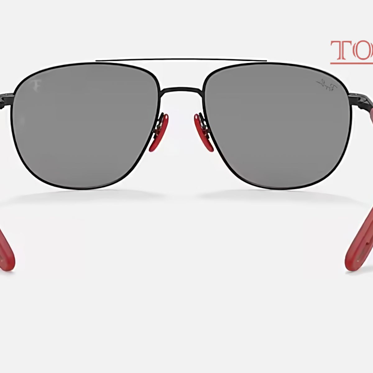 TOLENTINO - LENTES DE SOL RAY BAN 0RB3659M 8405 Aviator Rayban Ferrari- F0026G - MATTE BLACK