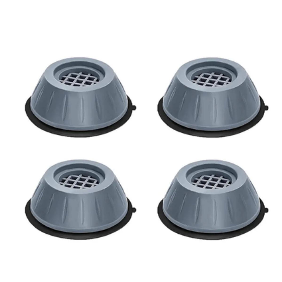 GENERICO - ANTIDESLIZANTE ALMOHADILLAS DE GOMA, SOPORTE LAVADORA, SECADORA, SET X 4