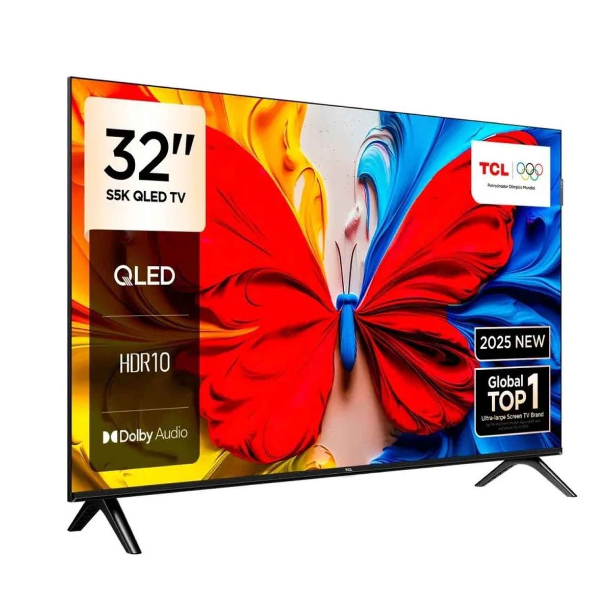 TCL - Televisor TCL 32 QLED Full HD Smart TV 32S5K Google TV