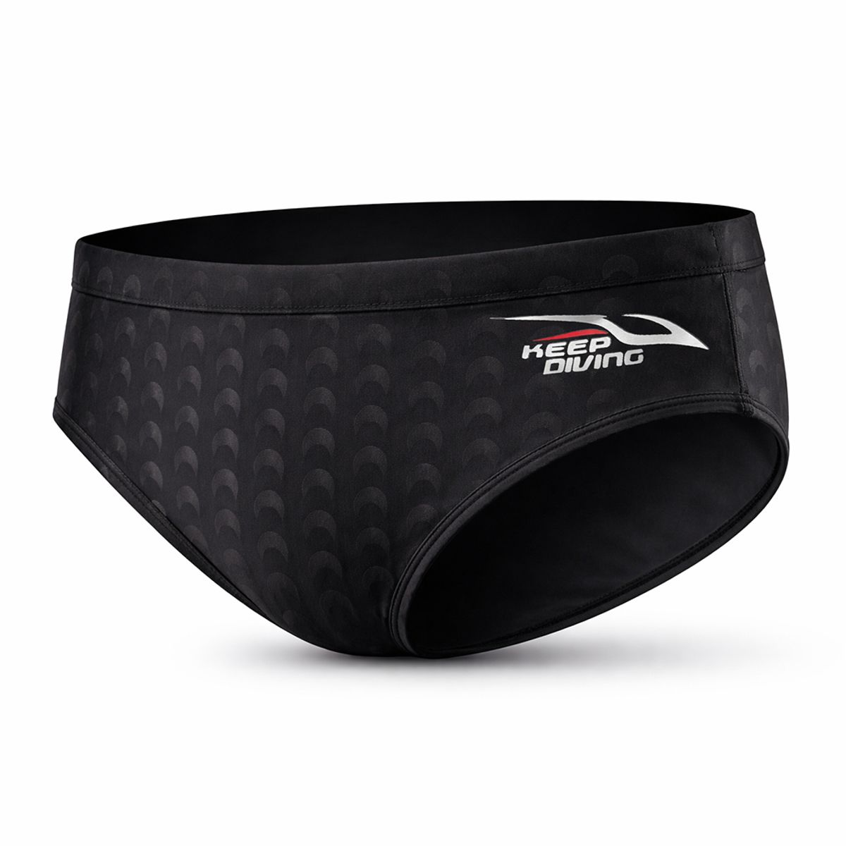 KEEP - Traje De Baño Sunga De Natación Hombre Keep Diving Negra