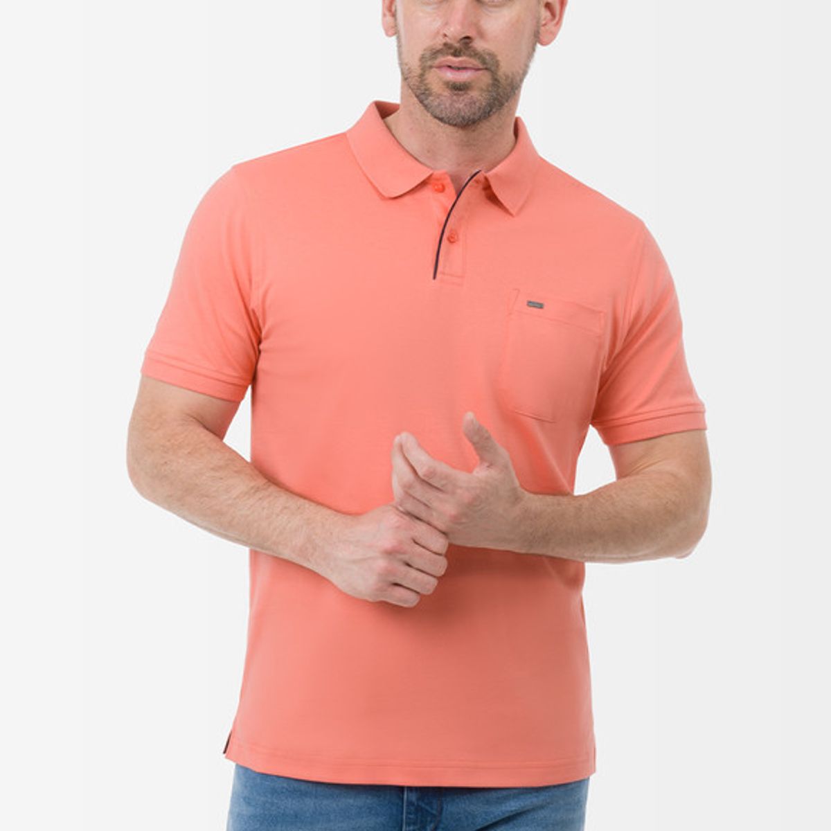 NORTON - Polo Box Moda Kenix Gamuza Pima  Hombre