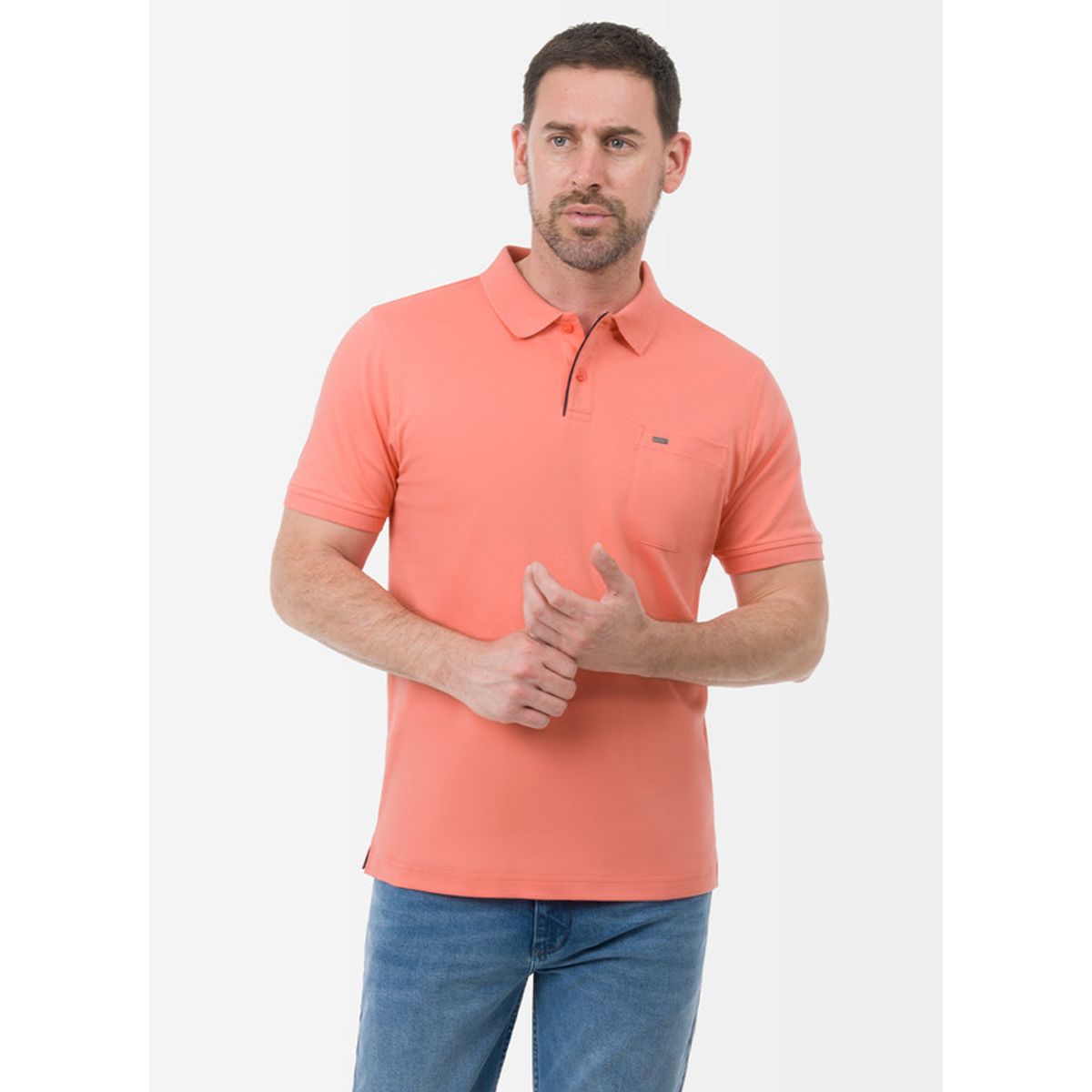 NORTON - Polo Box Moda Kenix Gamuza Pima  Hombre