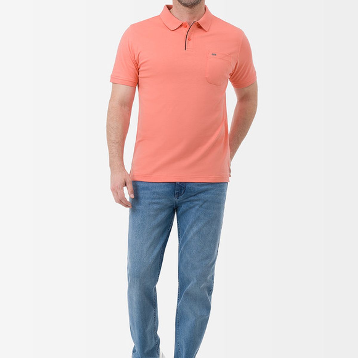 NORTON - Polo Box Moda Kenix Gamuza Pima  Hombre