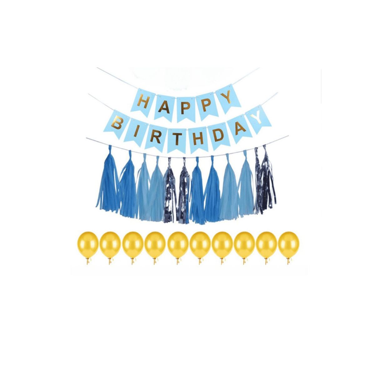 GENERICO - Kit Cumpleaños Listo para Armar  Impacto Garantizado