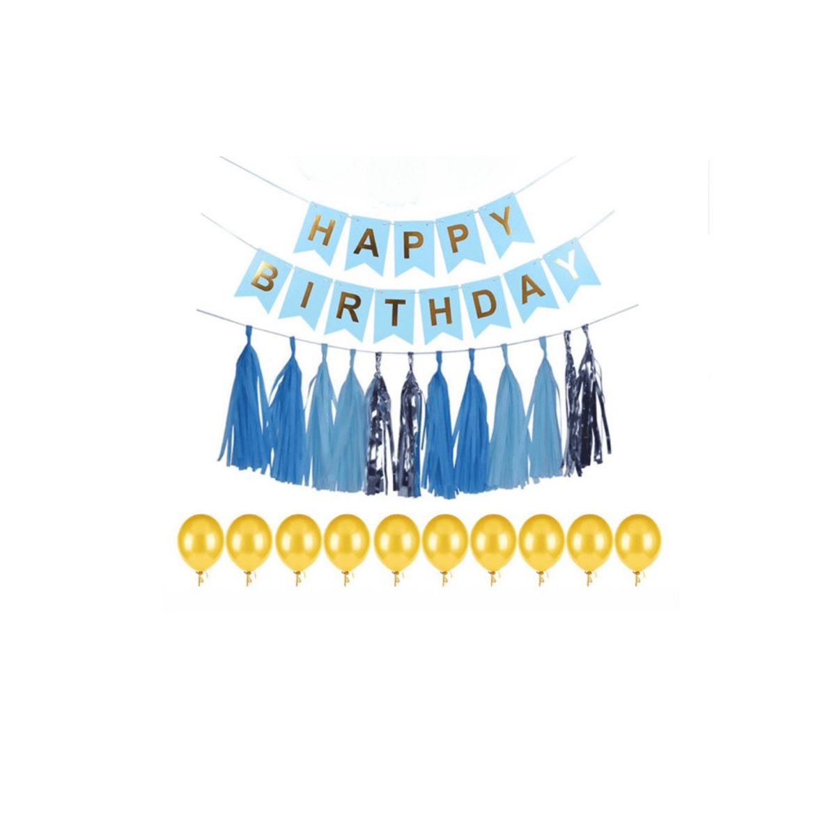 GENERICO - Kit Cumpleaños Listo para Armar  Impacto Garantizado