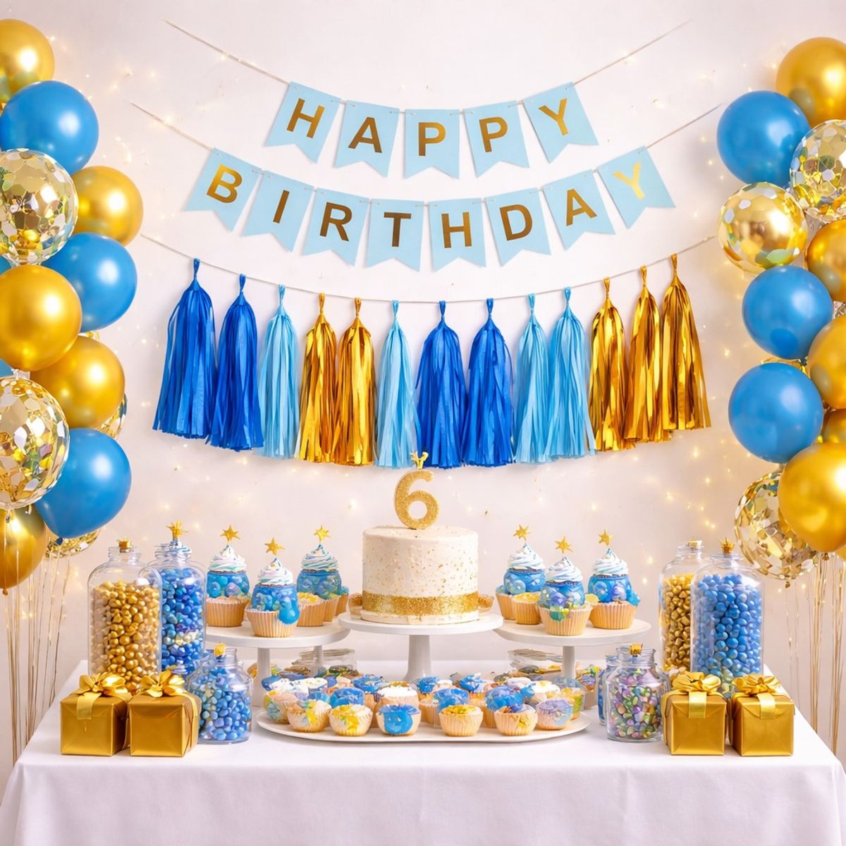 GENERICO - Kit Cumpleaños Listo para Armar  Impacto Garantizado