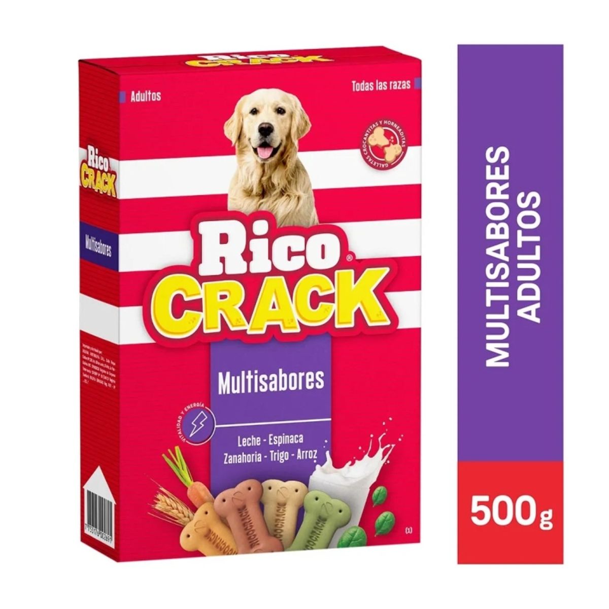 RICOCRACK - Ricocrack Adultos Multisabores Snack 500 gr