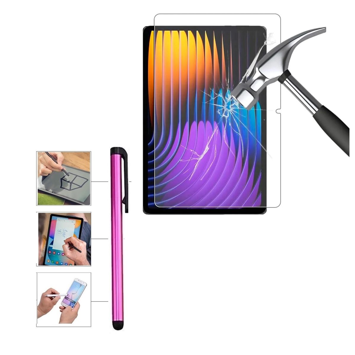 GENERICO - Mica de Vidrio + Lapiz Xiaomi Pad 7 Pro 11.2 2025