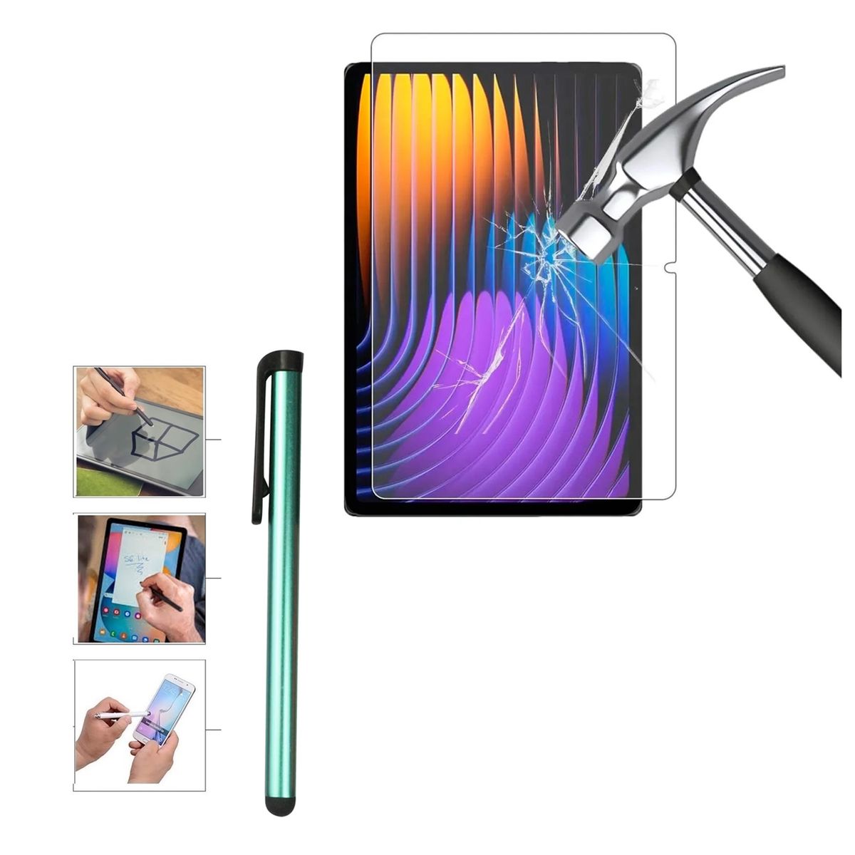 GENERICO - Mica de Vidrio + Lapiz Xiaomi Pad 7 Pro 11.2 2025