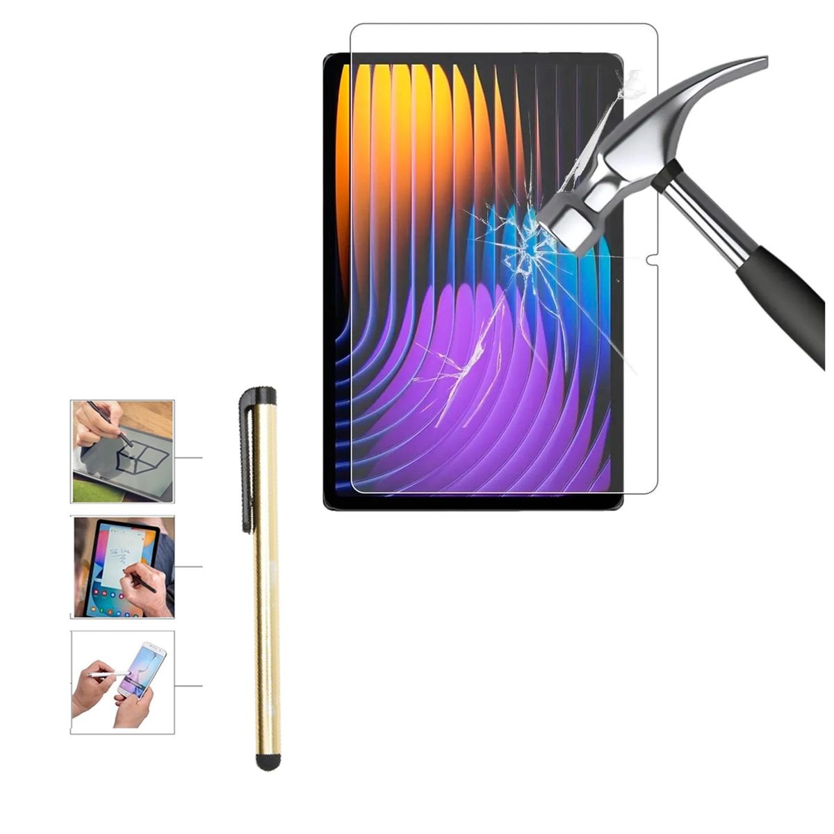 GENERICO - Mica de Vidrio + Lapiz Xiaomi Pad 7 Pro 11.2 2025