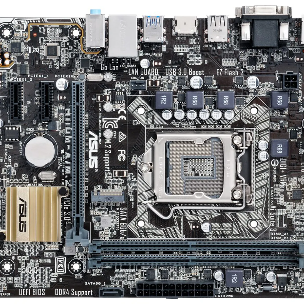 ASUS - PLACA ASUS H110 M.2 LGA1151 PARA 6TA Y 7MA