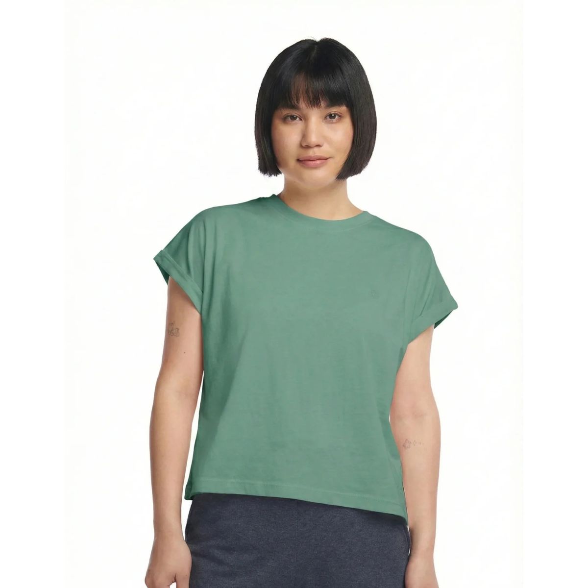 HOSEG - POLO SHORT SLEEVE FOREST MUJER