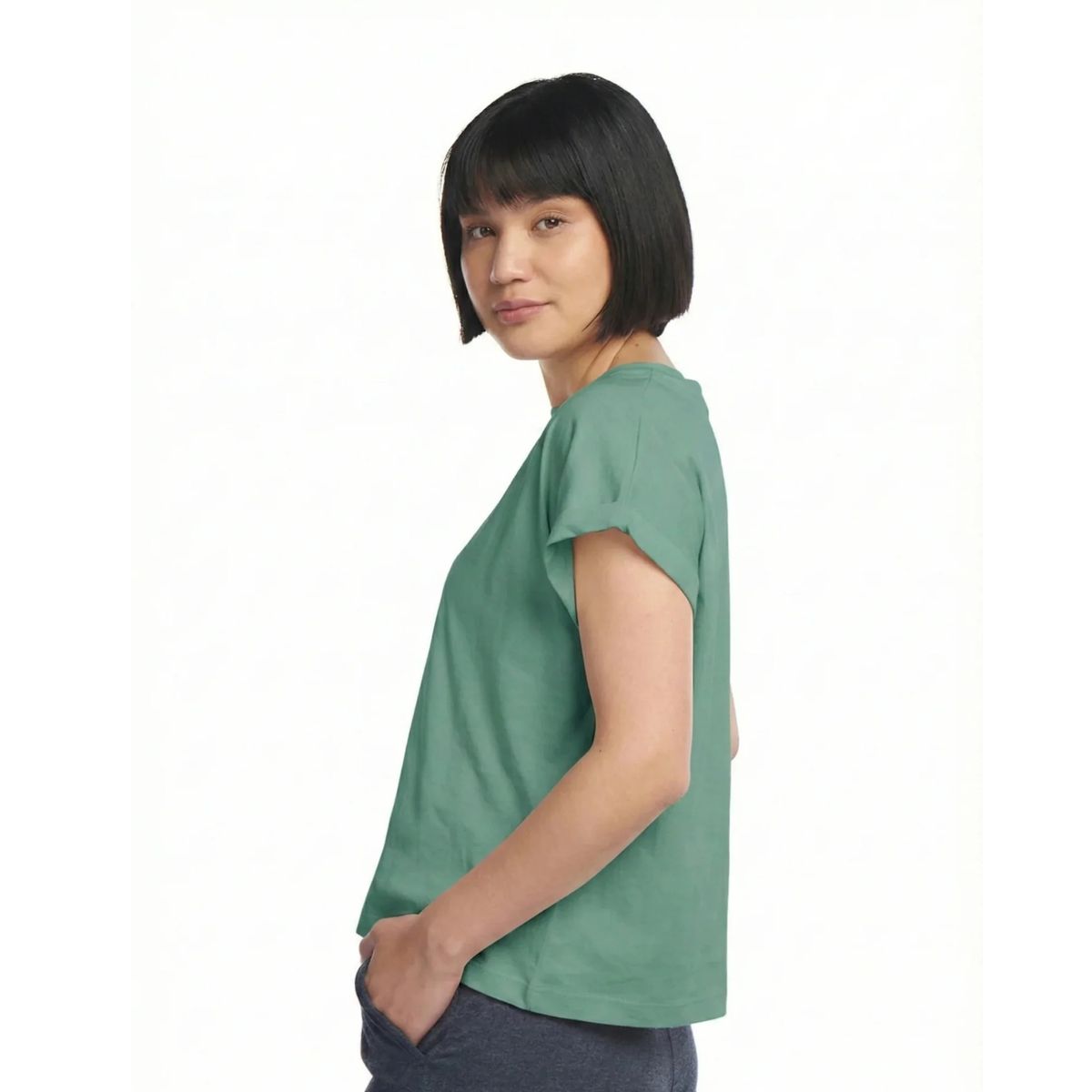 HOSEG - POLO SHORT SLEEVE FOREST MUJER